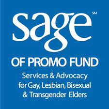 Logo for SAGE of Promo Fund: Services & Advocacy for Gay, Lesbian, Bisexual, & Transgender Elders